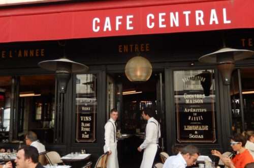 Cafe Central rue Cler