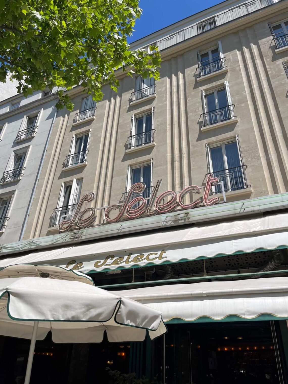 Cafe Le Select Montparnasse in Parijs