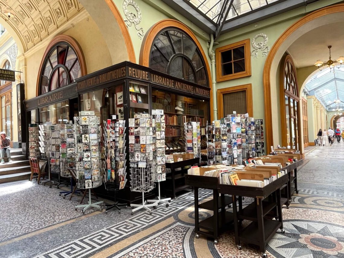 Librairie Jousseaume de oude boekhandel in Galerie Vivienne in Parijs