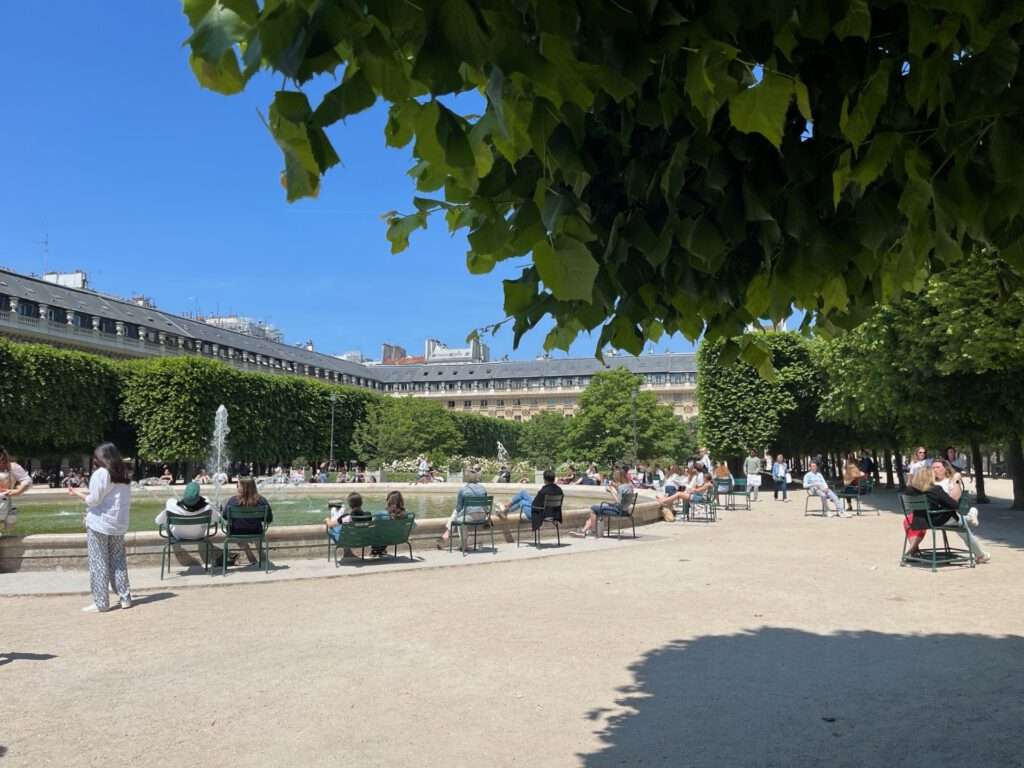 Fontein Jardin du Palais Royal