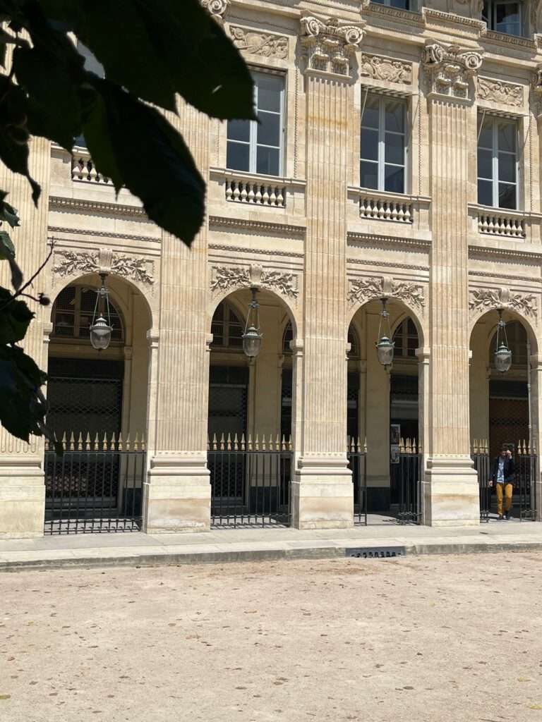 Jardin du Palais Royal architectuur