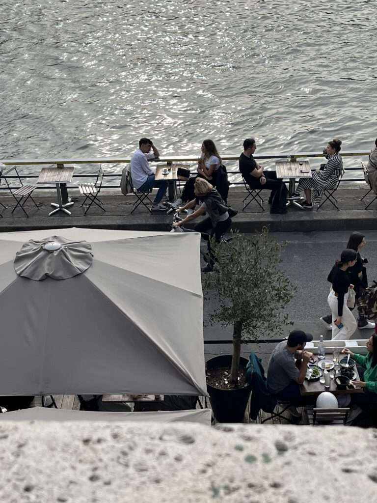 Terras langs de Seine